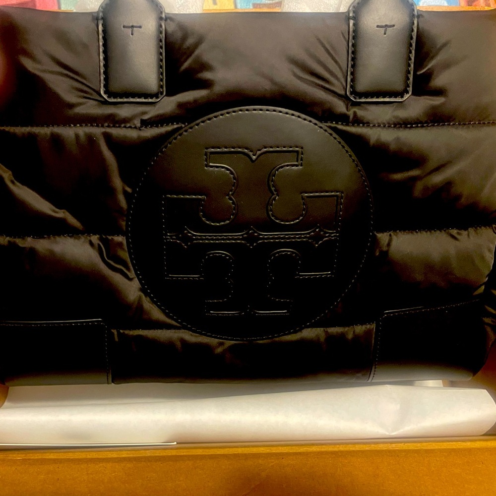 Tory Burch Ella Mini Puffer Tote